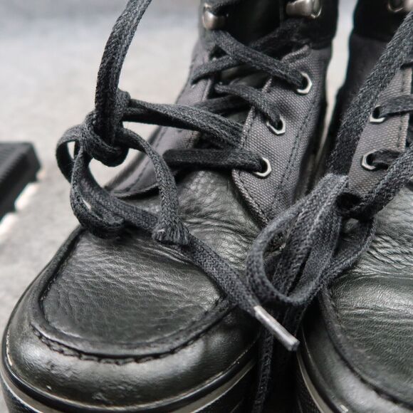 Sorel Shoes Mens 8 Boots Lace Up Kingston Peak Leather Waterproof Winter Chukka main image 8